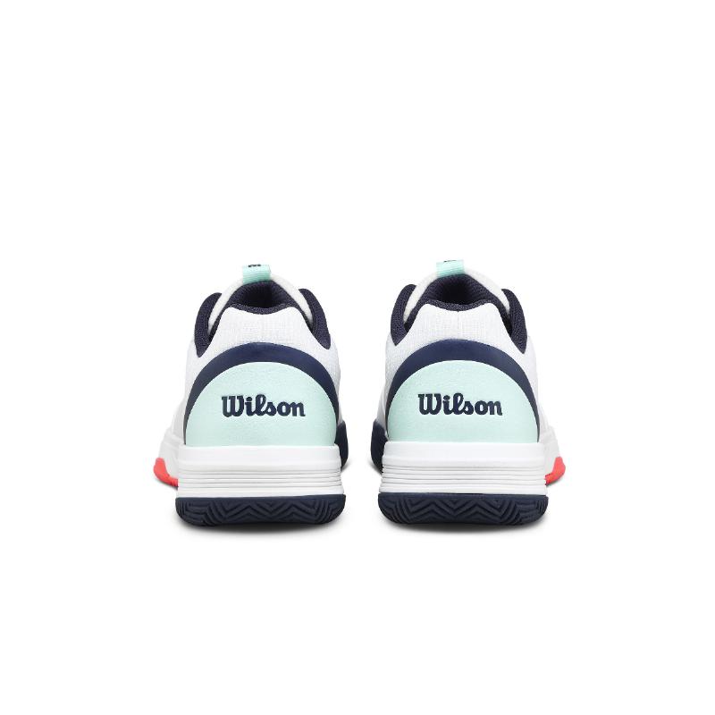Zapatillas Wilson Courtglide Blanco Azul Marino