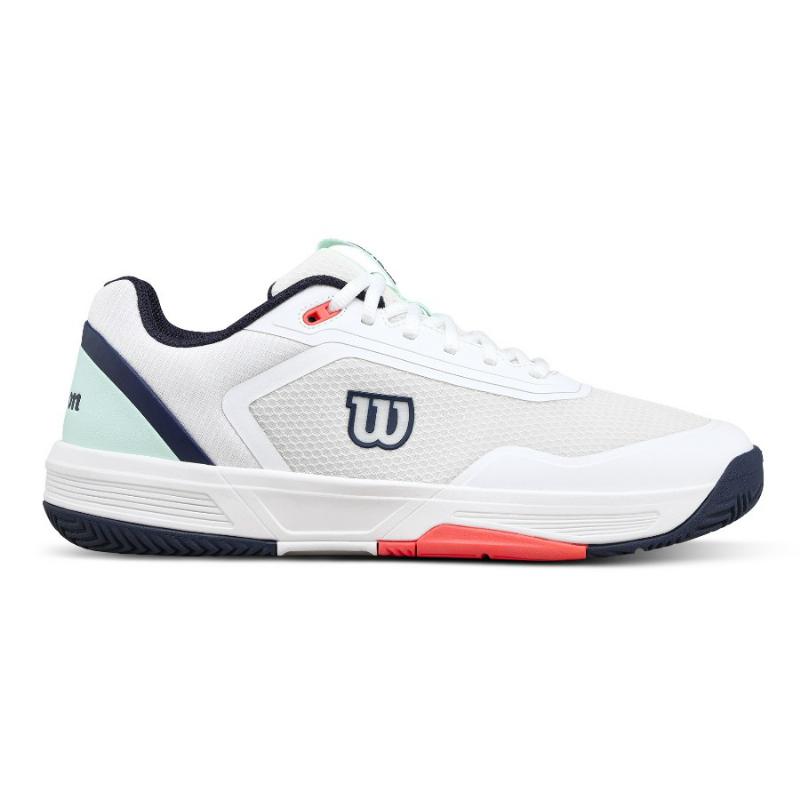 Zapatillas Wilson Courtglide Blanco Azul Marino