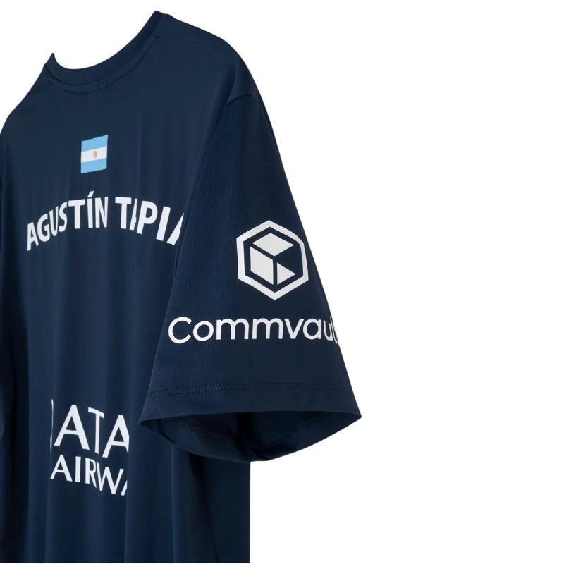 Camiseta Nox Agustin Tapia Sponsors AT10 Azul Oscuro 2026