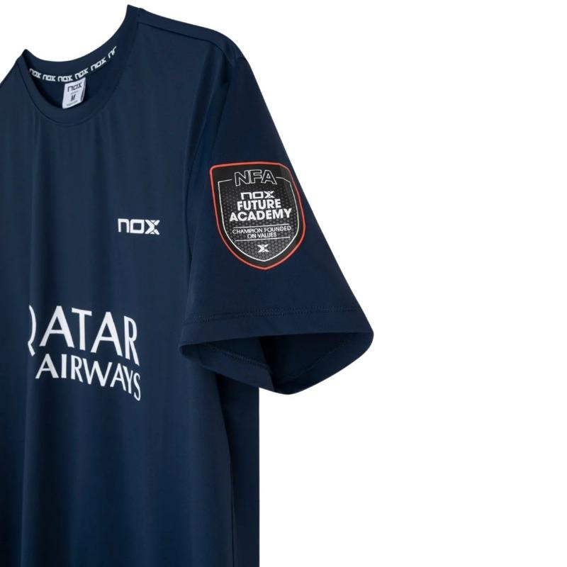 Camiseta Nox Agustin Tapia Sponsors AT10 Azul Oscuro 2026