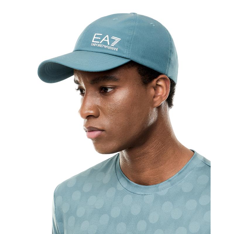 Gorra Armani EA7 Tenis Verde Blanco
