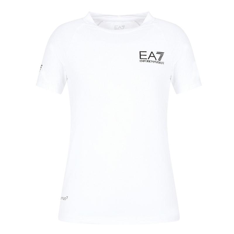Camiseta Armani EA7 Ventus 7 Blanco Mujer