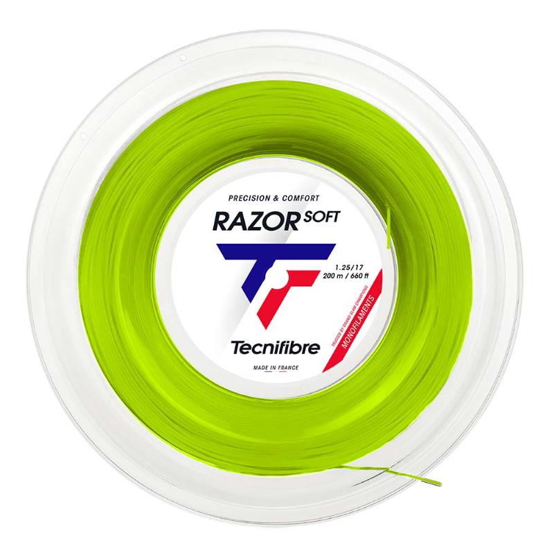 Bobina Cordaje 200m Tecnifibre Razor Soft 1,25mm Lima
