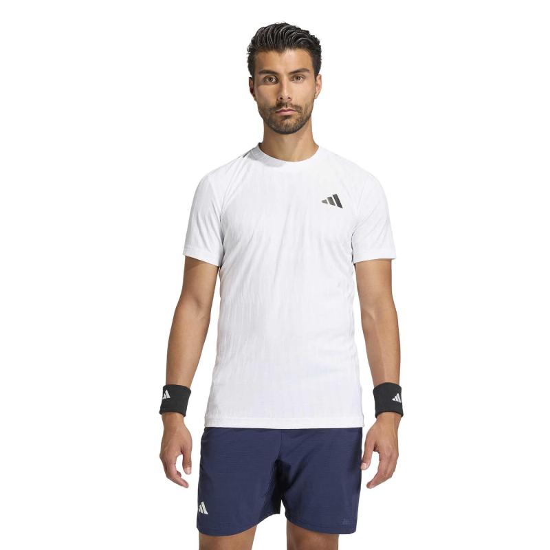 Camiseta Adidas Tennis Freelift Blanco