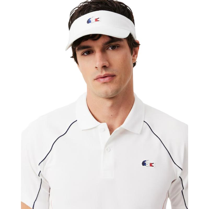 Polo Lacoste Tenis Francia Blanco