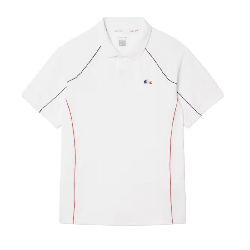 Polo Lacoste Tenis Francia Blanco