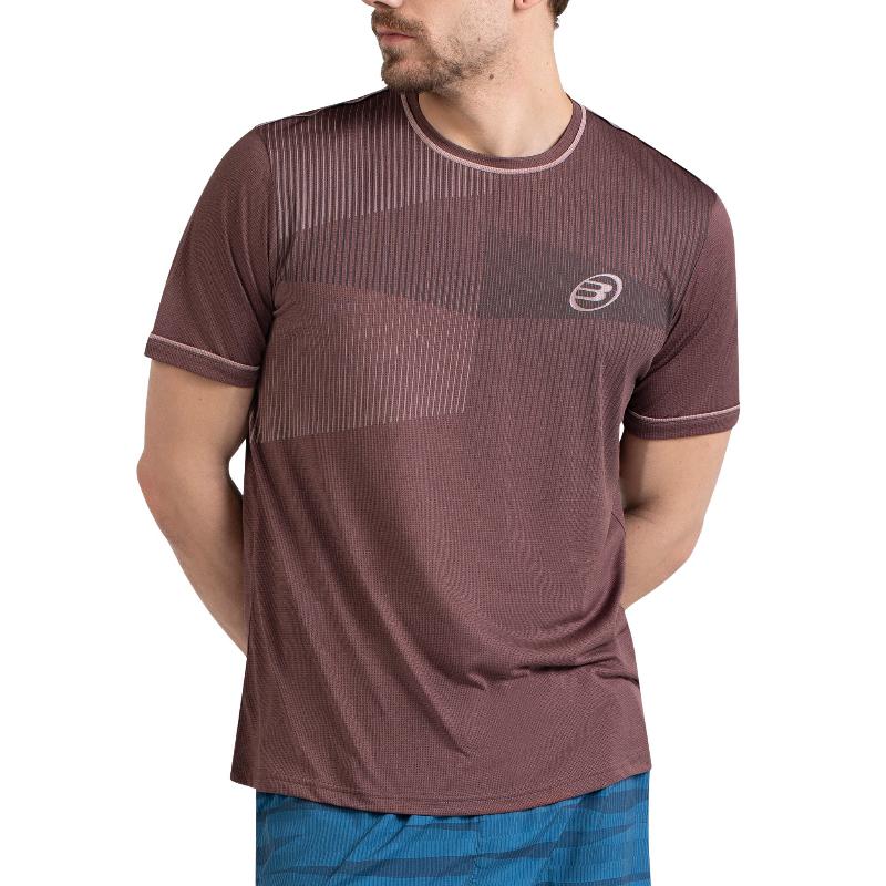 Camiseta Bullpadel Ceris CastaÃ±o Vigore