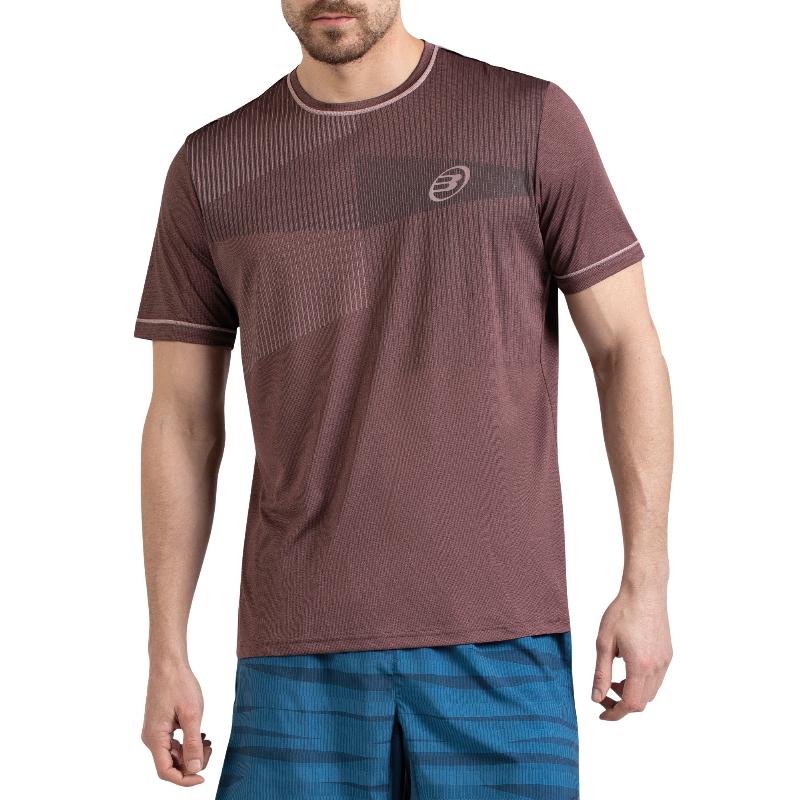 Camiseta Bullpadel Ceris CastaÃ±o Vigore