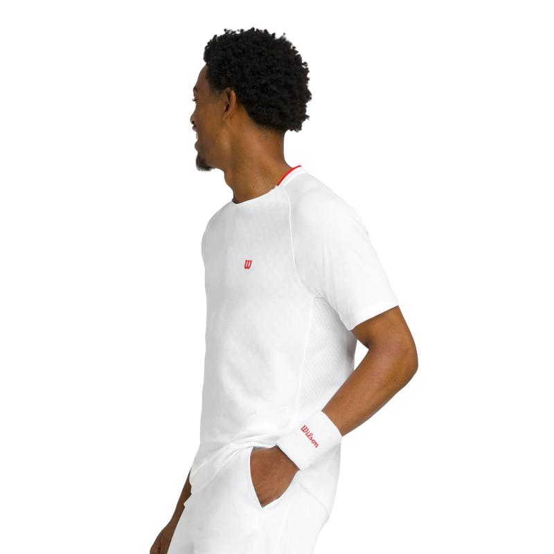 Camiseta Wilson Serve Out Blanco