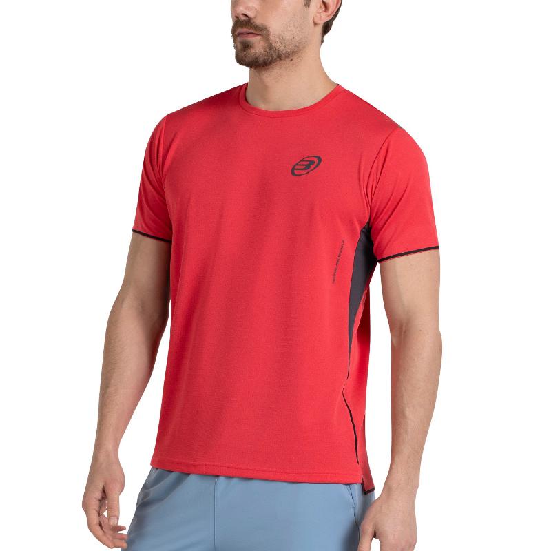 Camiseta Bullpadel Mensa Rojo Vigore