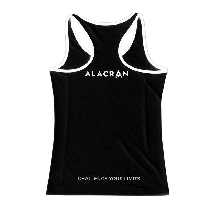 Camiseta Alacran Wild Negro Mujer