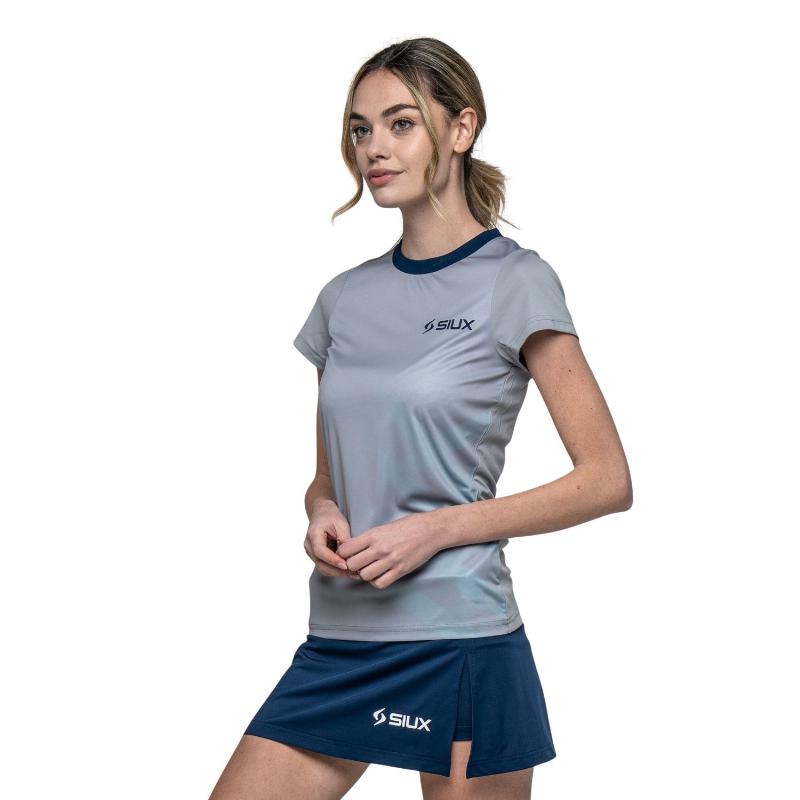 Camiseta Siux Wave 26 Gris Mujer