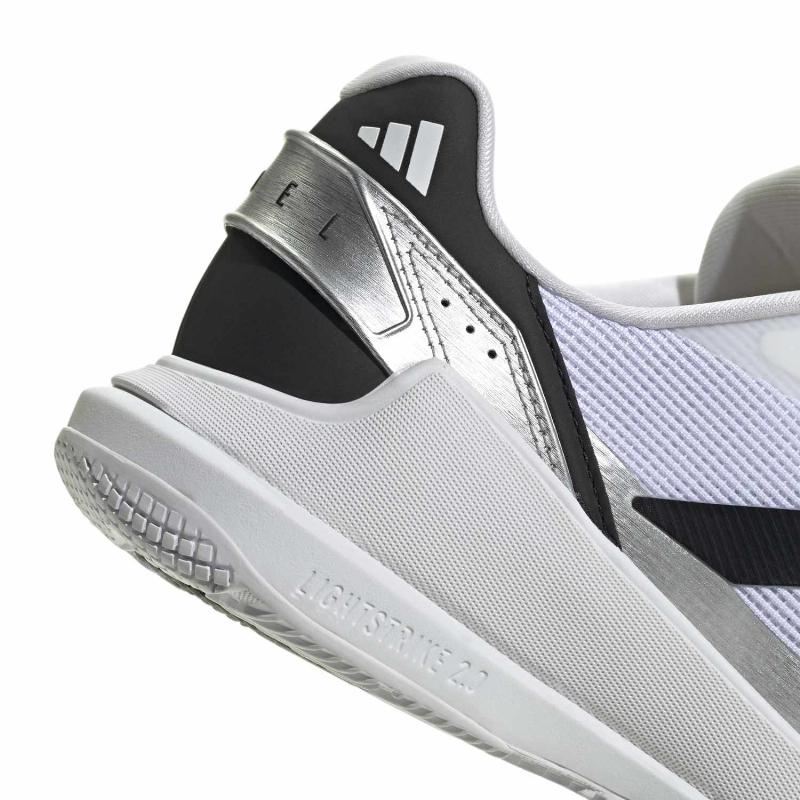 Zapatillas Adidas Crazyquick LS Padel Blanco Plata
