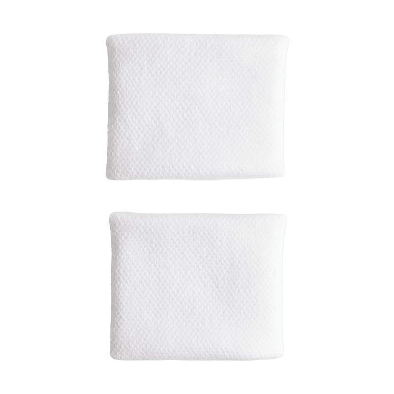 MuÃ±equeras Adidas Blanco Plata 2 Unidades