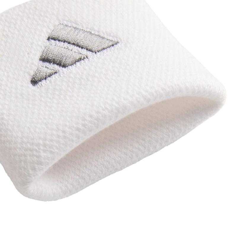 MuÃ±equeras Adidas Blanco Plata 2 Unidades