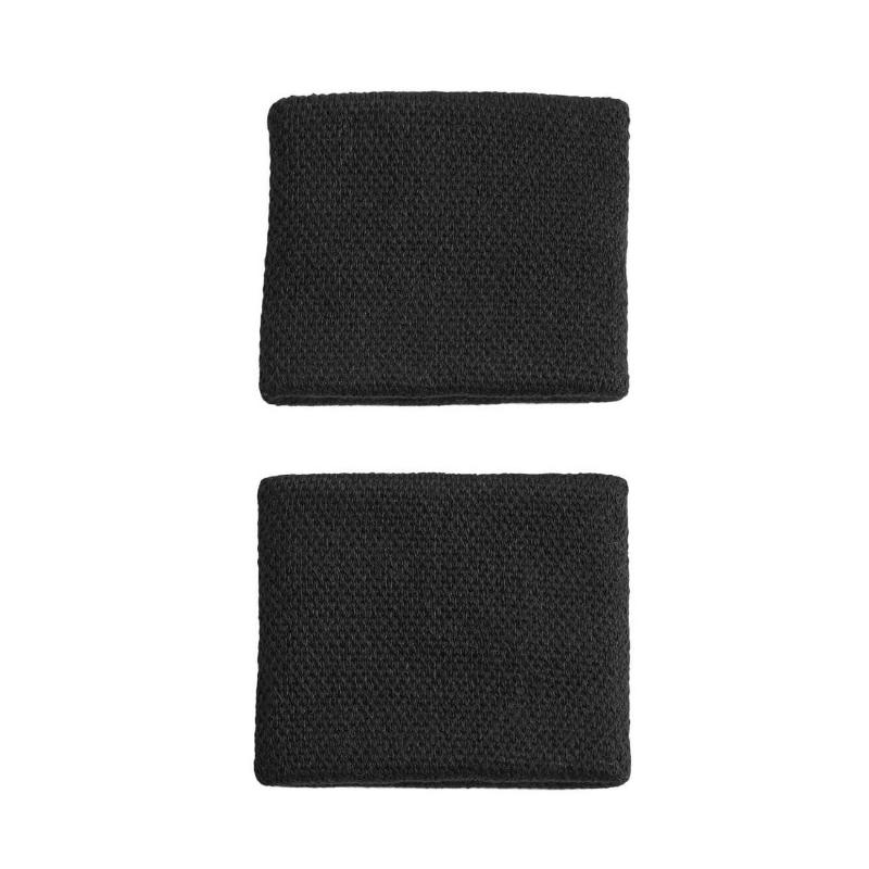 MuÃ±equeras Adidas Negro Plata 2 Unidades