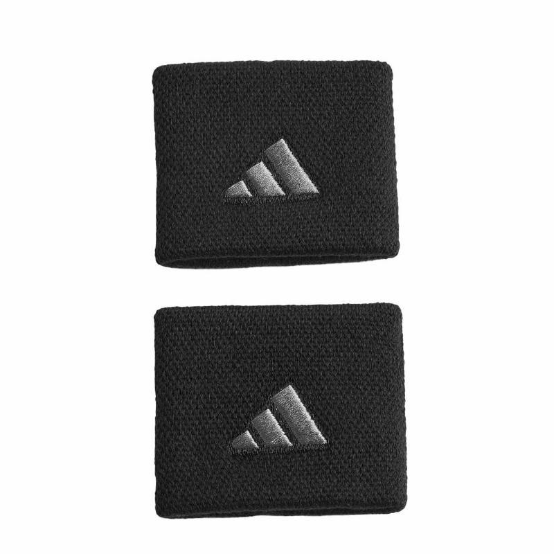 MuÃ±equeras Adidas Negro Plata 2 Unidades