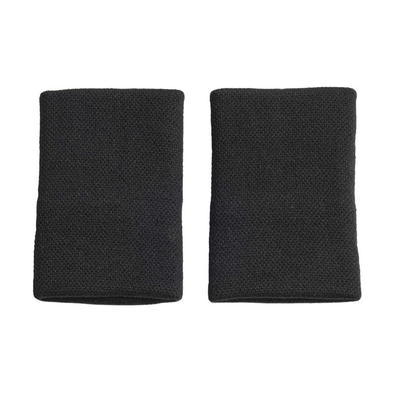 MuÃ±equeras Adidas Largas Negro Plata 2 Unidades