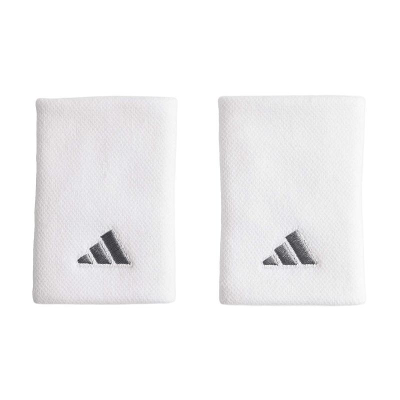 MuÃ±equeras Adidas Largas Blanco Plata 2 Unidades