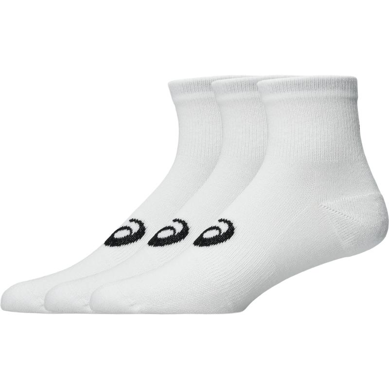 Calcetines Asics Quarter Blanco Brillante 3 Pares