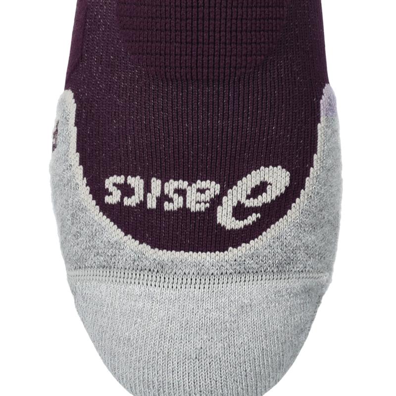 Calcetines Asics Crew Court Tennis Granate Oscuro 1 Par