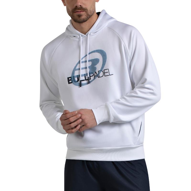 Sudadera Bullpadel Eira Blanco