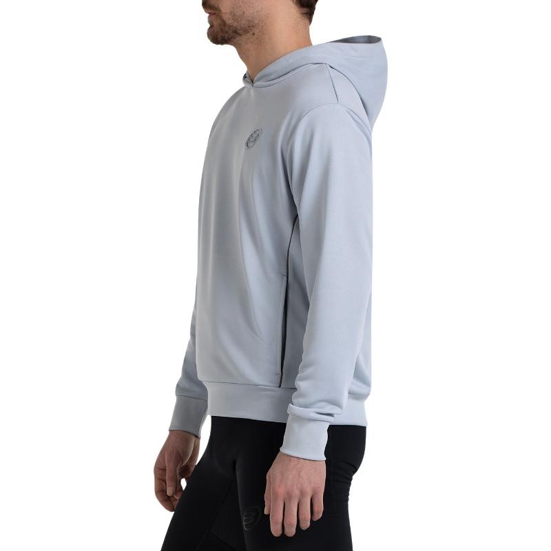 Sudadera Bullpadel Elian Gris Claro