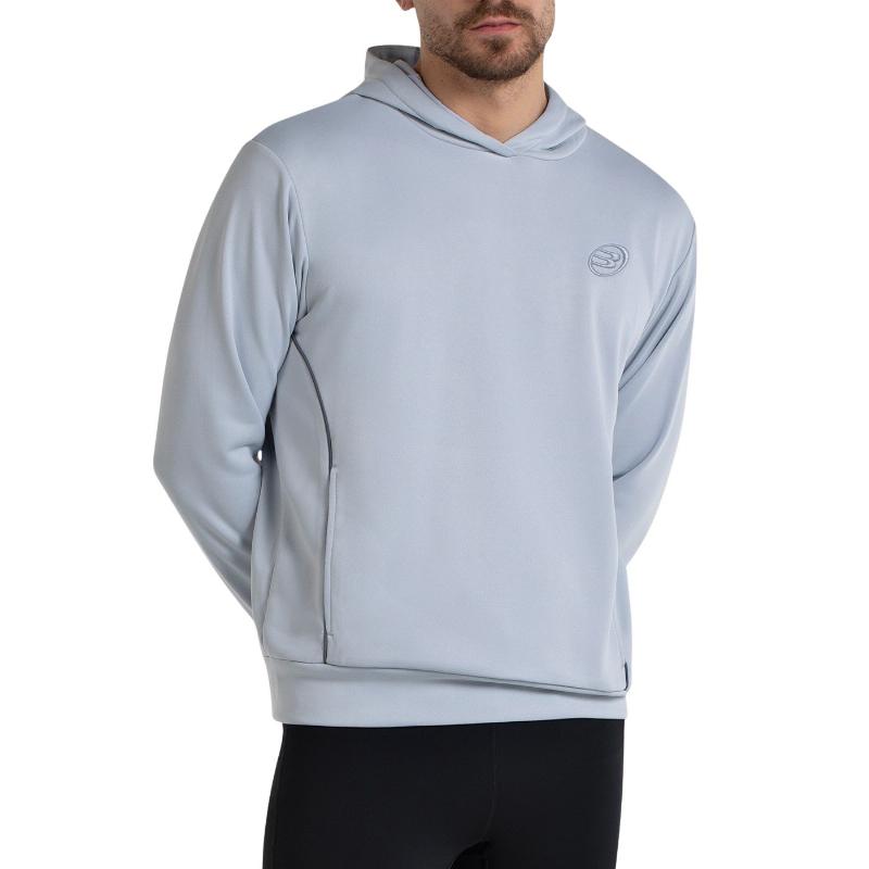 Sudadera Bullpadel Elian Gris Claro