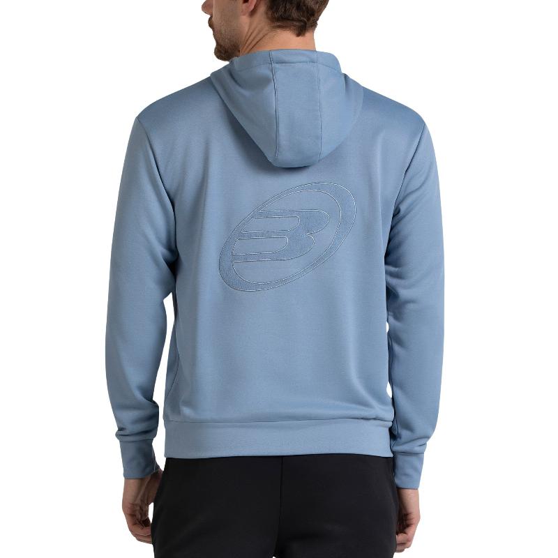 Sudadera Bullpadel Elian Azul Acero