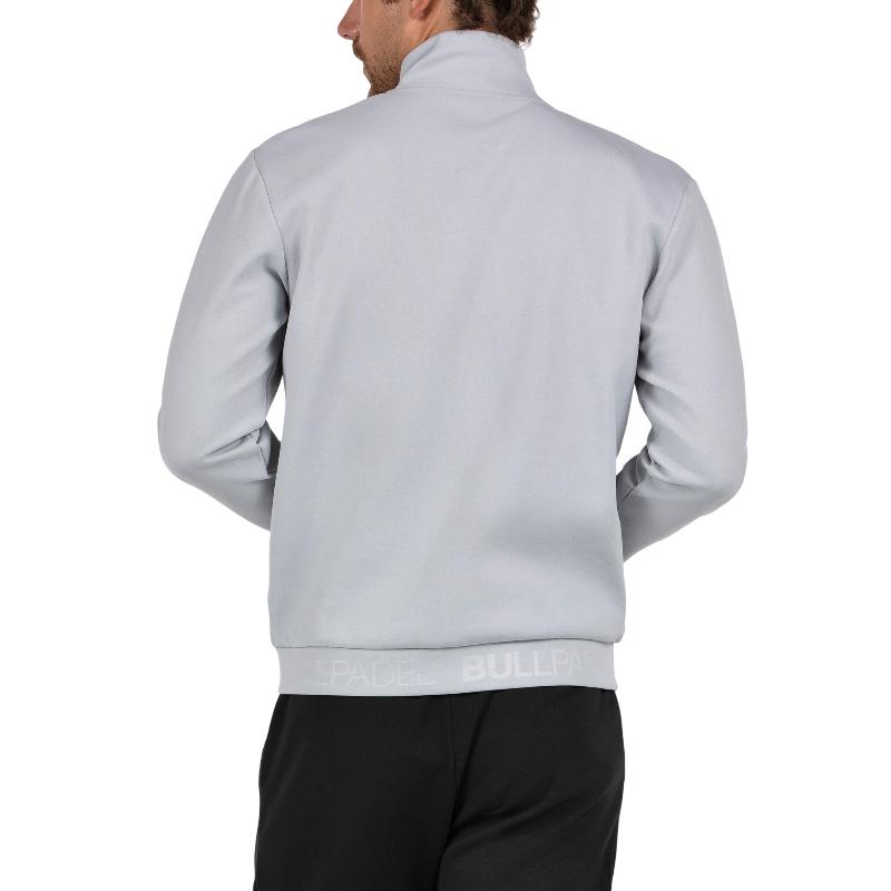 Sudadera Bullpadel Eneo Gris Claro