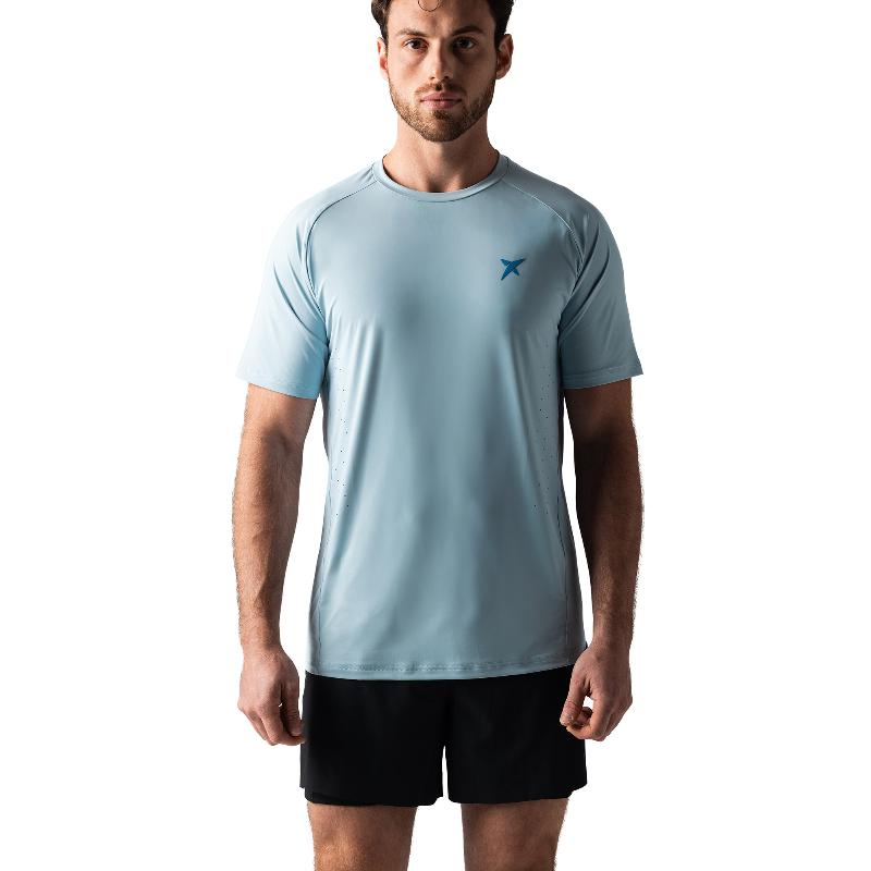 Camiseta Drop Shot Lucas Campagnolo Performance Azul