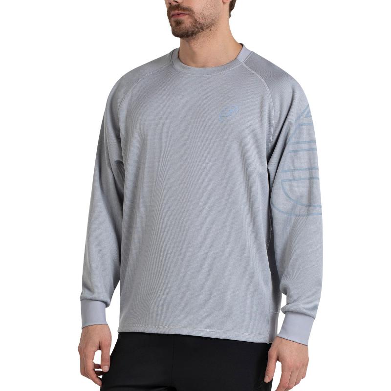 Sudadera Bullpadel Esna Gris Azulado Vigore