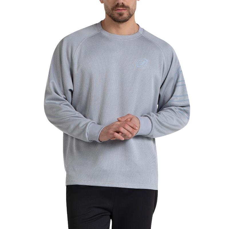 Sudadera Bullpadel Esna Gris Azulado Vigore