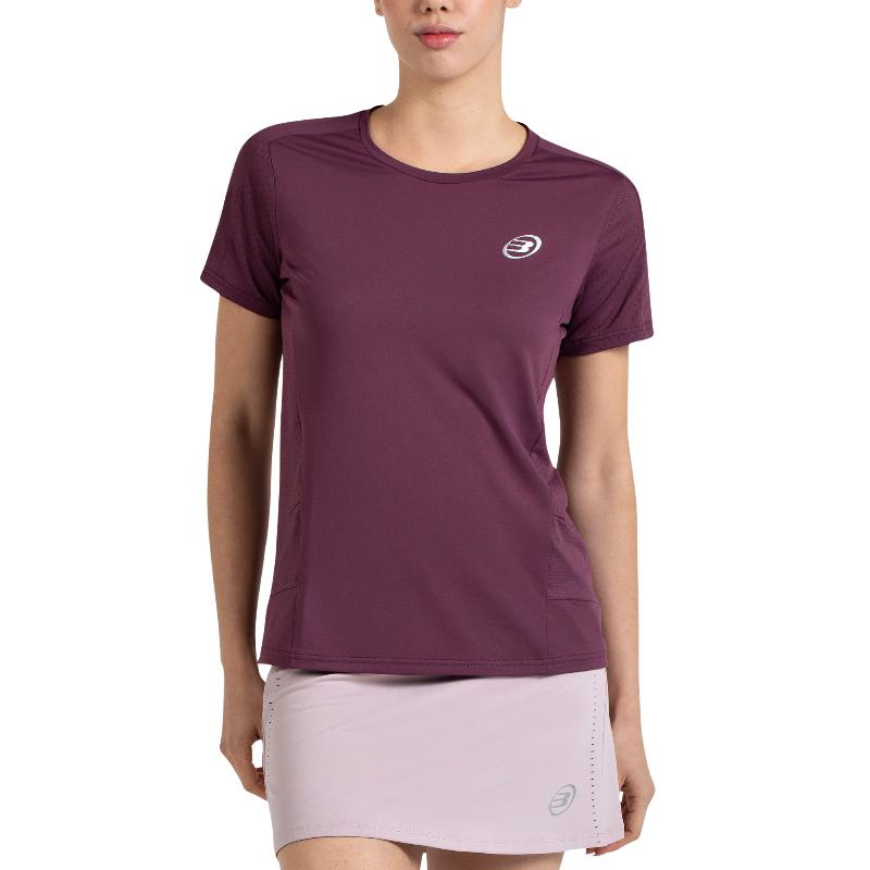 Camiseta Bullpadel Omur Ciruela