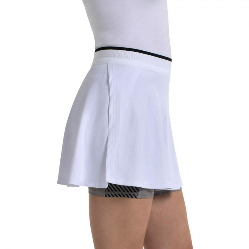 Falda Bullpadel Tesan Blanco