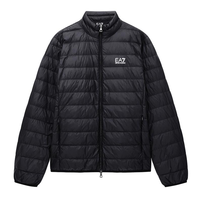 Chaqueta Armani EA7 Core Identity Negro Blanco