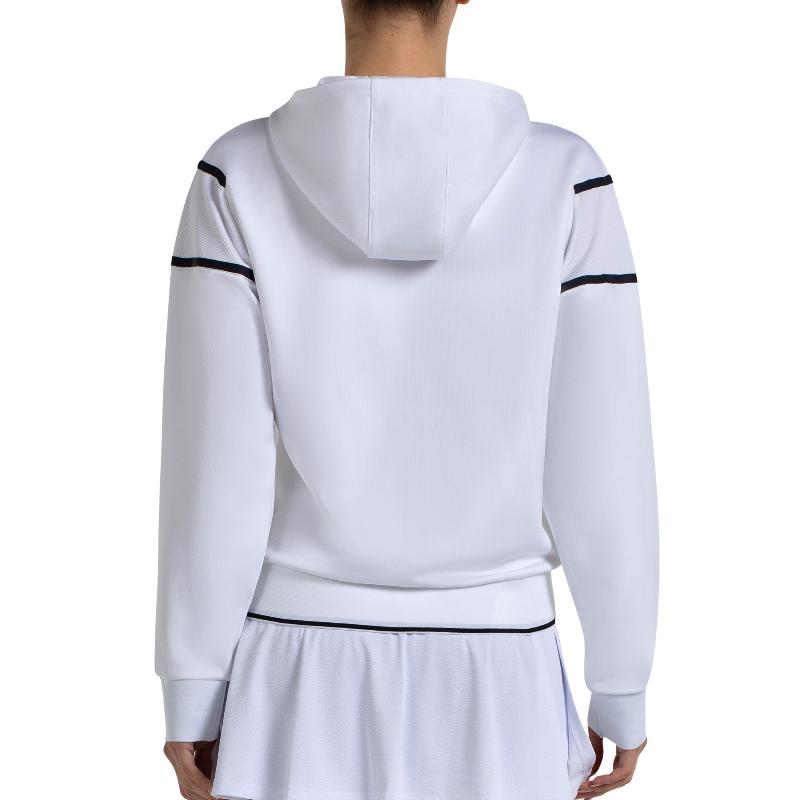 Sudadera Bullpadel Tielan Blanco