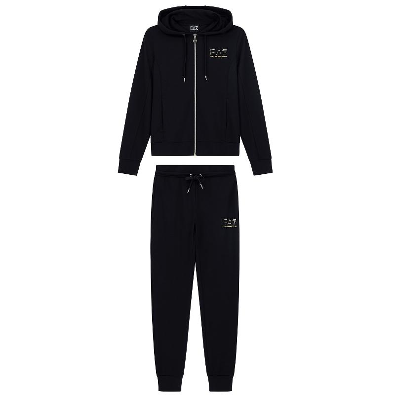 Chandal Armani EA7 Negro Mujer