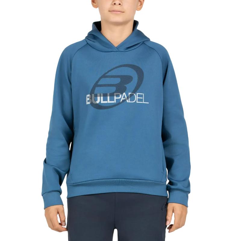 Sudadera Bullpadel Eira Azul Atomico Junior