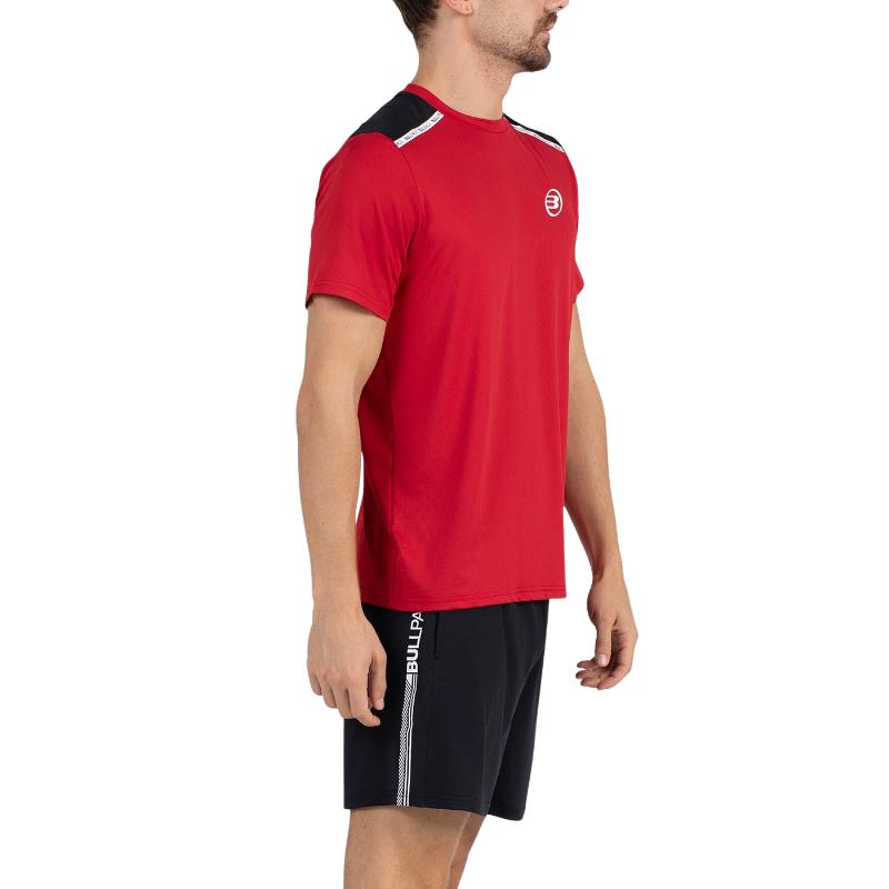 Camiseta Bullpadel Adventure 26I Cereza