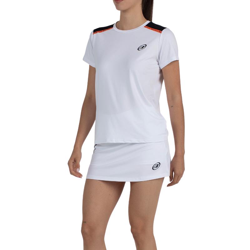 Camiseta Bullpadel Adventure 26I W Blanco