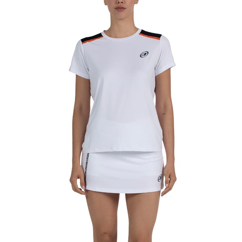 Camiseta Bullpadel Adventure 26I W Blanco