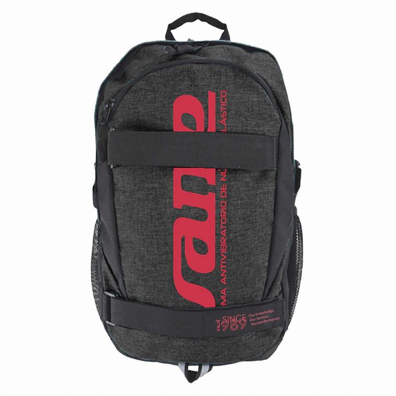 Mochila Sane Practice Negro Coral Fluor