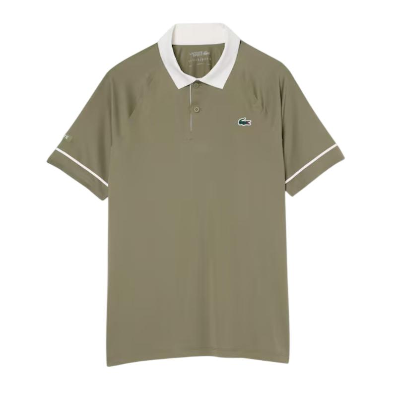 Polo Lacoste Novak Djokovic Kaki