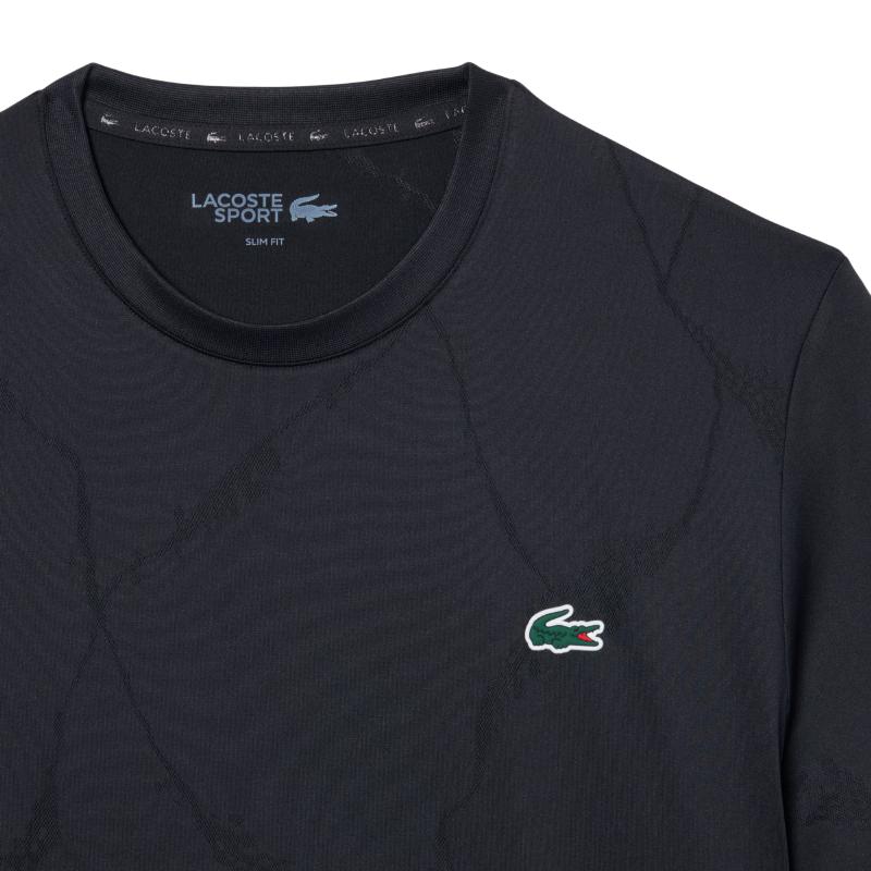 Camiseta Lacoste Players Negro
