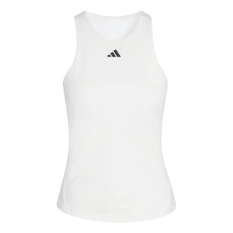 Camiseta Adidas Y-Tank Blanco Negro Mujer