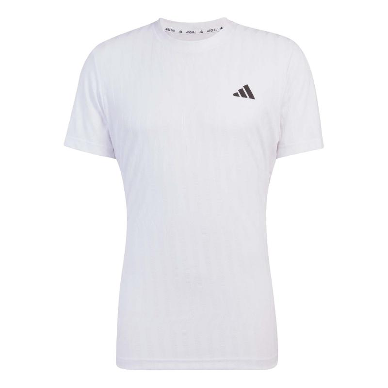 Camiseta Adidas Tennis Freelift Blanco Negro