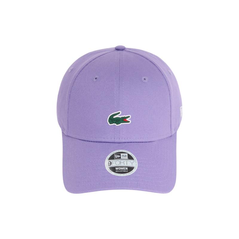 Gorra Lacoste New Era Logo Purpura