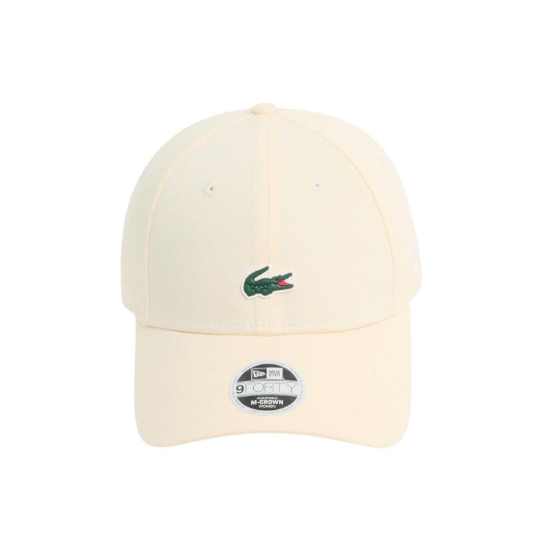 Gorra Lacoste New Era Logo Beige