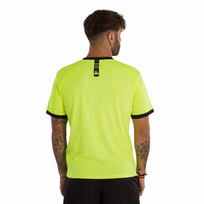 Camiseta Vibora Poison Amarillo Negro